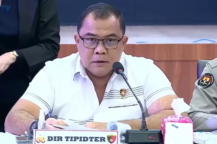 Pengungkapan Kasus Gas Melon Oplosan Jabar-Jateng yang dipimpin oleh Direktur Tipidter Bareskrim Polri, Brigjen Pol. Nunung Syaifuddin, pada Kamis, 13 Maret 2025. (Dok. Konferensi Pers)