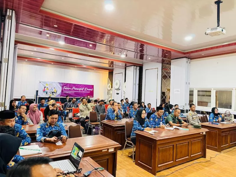 Pemerintah Kabupaten (Pemkab) Rembang mengadakan Forum Organisasi Perangkat Daerah (OPD) pada Senin (17/3/2025).