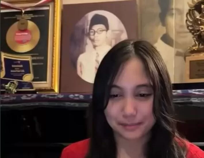 Viral Penyanyi Antea Putri Turk yang Menyanyikan Lagu Tulisan WR Supratman Menuai Kontroversi. (instagram.com/gpiwrsoperatman)