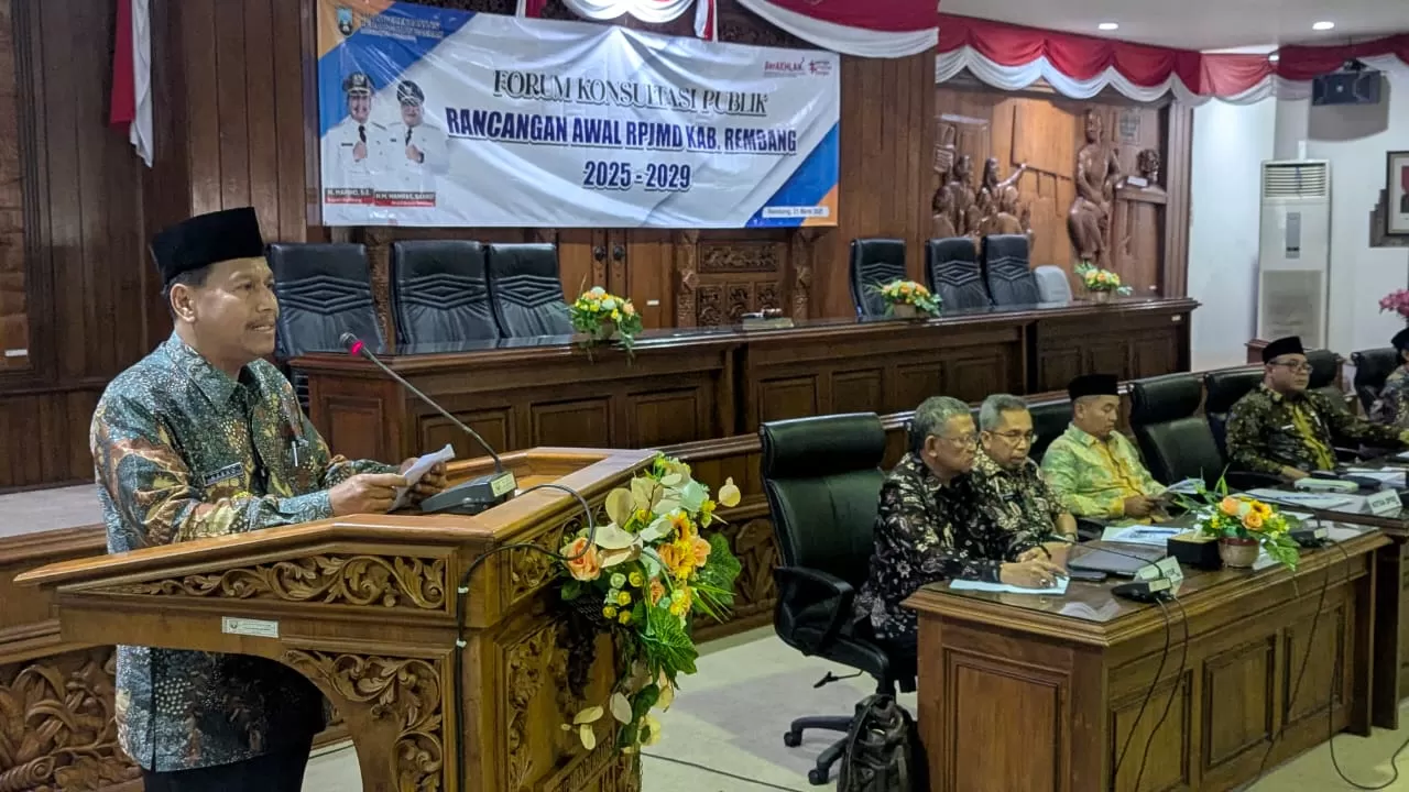 Bupati Rembang, Harno, mengungkapkan delapan program strategis sebagai pilar utama dalam mewujudkan visi Rembang Sejahtera.