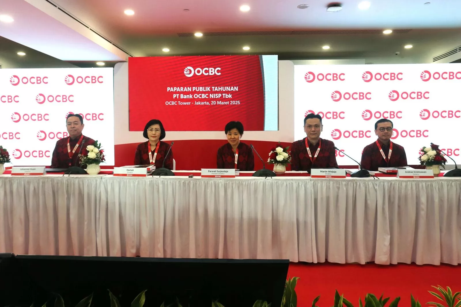 OCBC Gelar RUPST 2025, Optimis Hadapi Masa Depan dengan Kinerja Solid