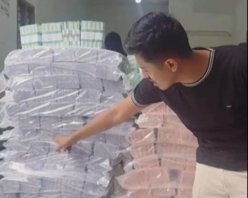 Viral Wildan Uang Baru di TikTok di Tengah Sulitnya Menukar Uang Baru. (TikTok.com/rama.wildan)