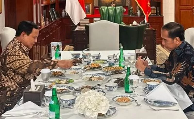 Pertemuan Presiden Prabowo dan Mantan Presiden RI Joko Widodo Desember 2024 lalu. (instagram.com/jokowi)