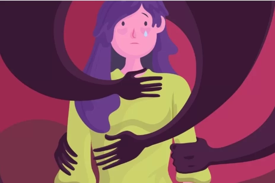 Foto ilustrasi tindakan pelecehan.(Freepik/Freepik)