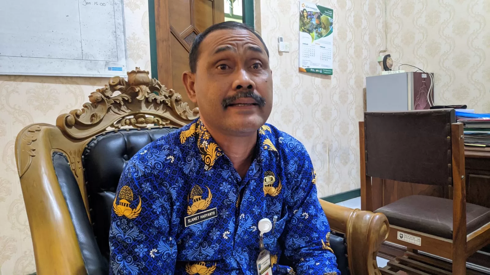 Kepala Dinpermades Rembang, Slamet Haryanto