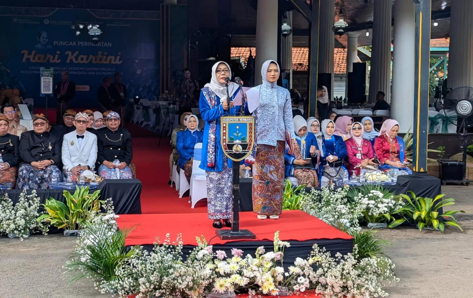 Ketua Dewan Pembina Gabungan Organisasi Wanita (GOW) Kabupaten Rembang, Musringah Harno