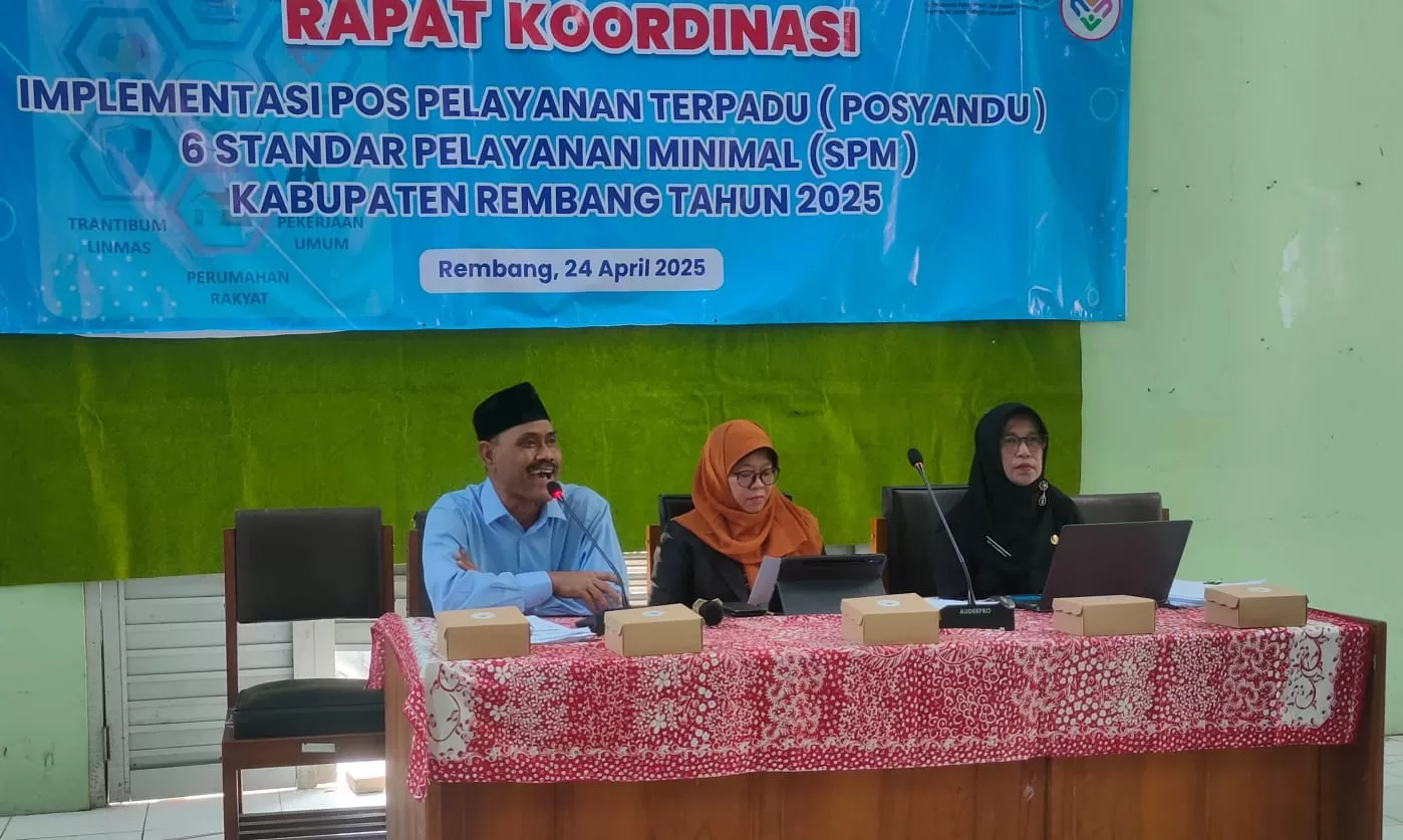 Kepala Dinpermades Rembang, Slamet Haryanto