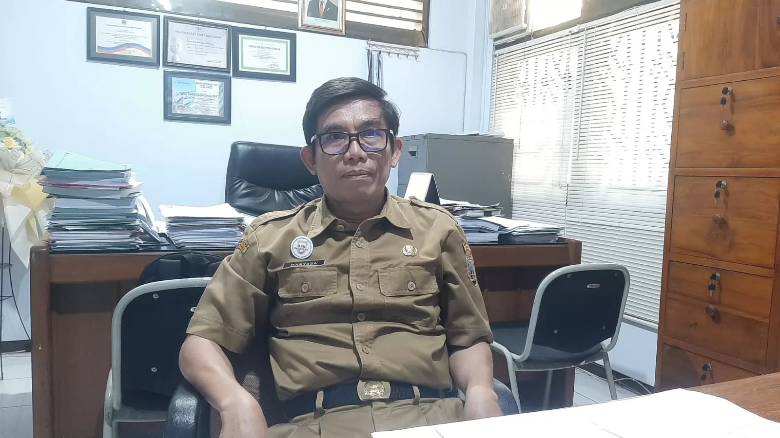 Kepala Dinas Pekerjaan Umum dan Tata Ruang (DPU TARU) Kabupaten Rembang, Maryosa