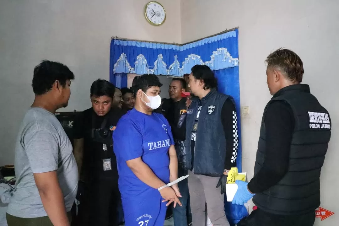 Polisi geledah rumah pelaku pelecehan seksual anak di Jepara