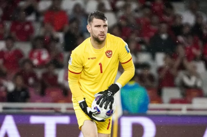 Kiper Timnas Indonesia, Maarten Paes. (Dok. PSSI)