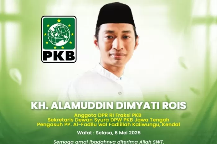 Anggota DPR RI Fraksi PKB, Alamuddin Dimyati Rois. (Instagram.com/@dpwpkbjateng)