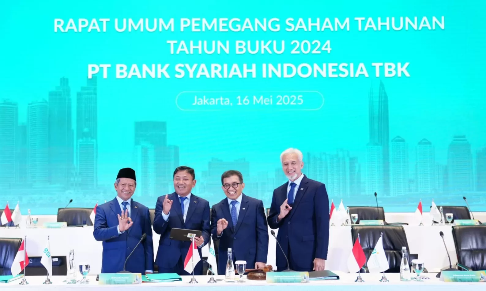 BSI umumkan dividen Rp1,05 triliun dari laba 2024 yang tumbuh 22,83 persen. 