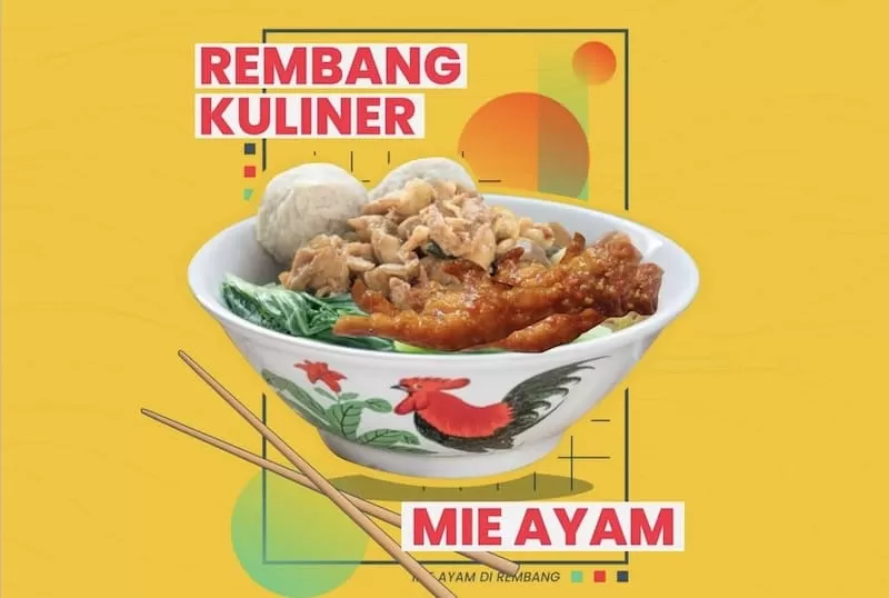 Jelajahi kenikmatan Mie Ayam di Rembang saat hujan! Foto: instagram/rembangkab