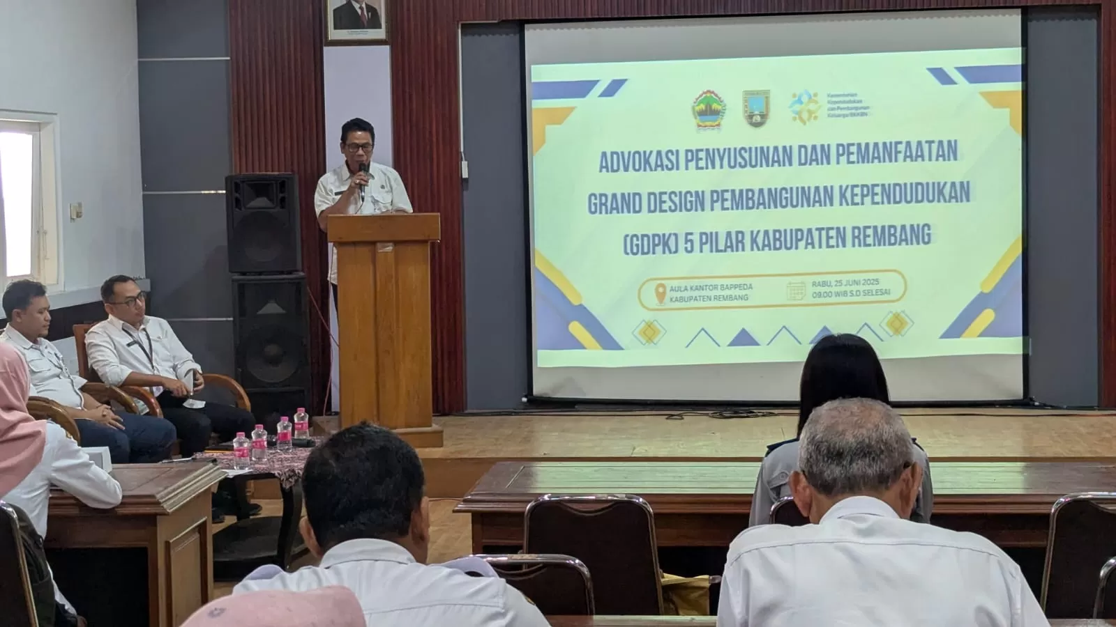 Rembang menyusun Grand Design Pembangunan Kependudukan sebagai dasar arah kebijakan pembangunan berkelanjutan lima tahunan.