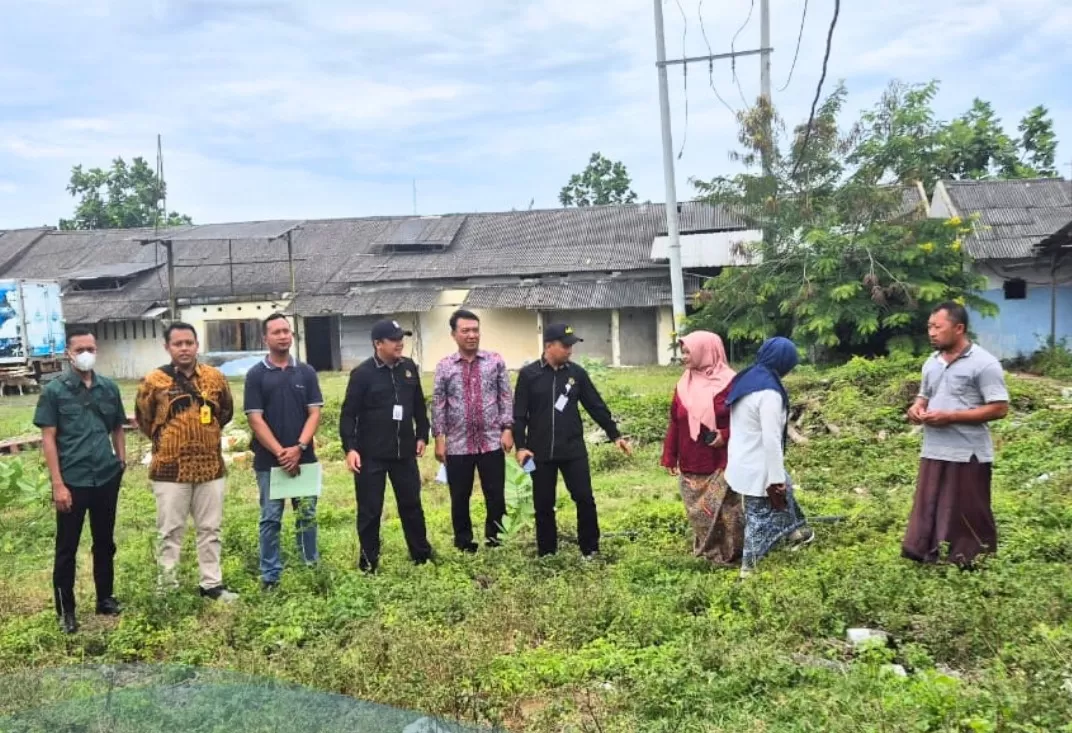 Kantor Pertanahan Rembang meninjau aset Kejaksaan Agung di Banyudono untuk validasi dan pensertipikatan tanah.