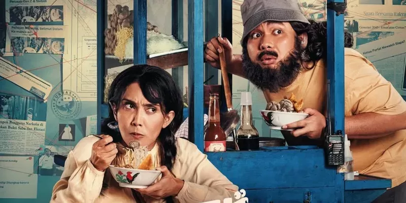 Sinopsis Agen +62: dua agen fiktif bongkar sindikat judi online lewat aksinya yang kocak dan penuh intrik.