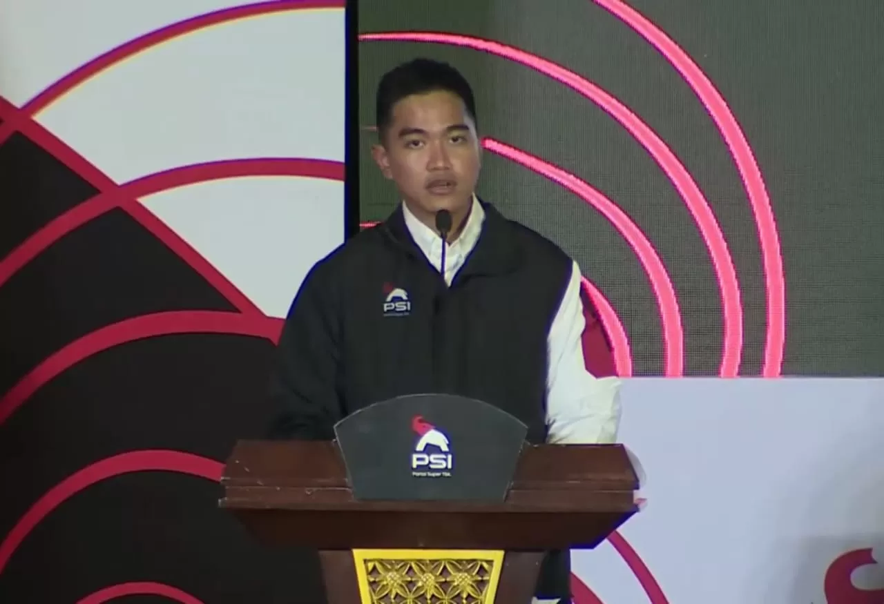 Kaesang Pangarep terpilih kembali menjadi Ketum PSI dalam Kongres PSI 2025 di Solo, Sabtu, 19 Juli 2025. (Tangkapan layar YouTube PSI)