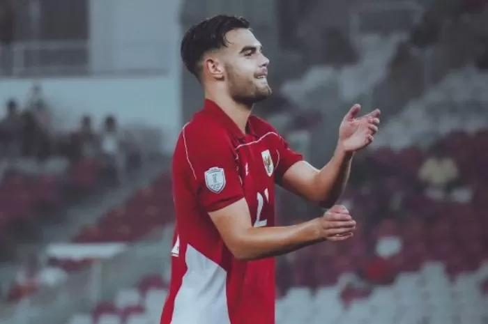 Pemain Timnas Indonesia U-23, Jens Raven. (Instagram.com/@timnasindonesia)