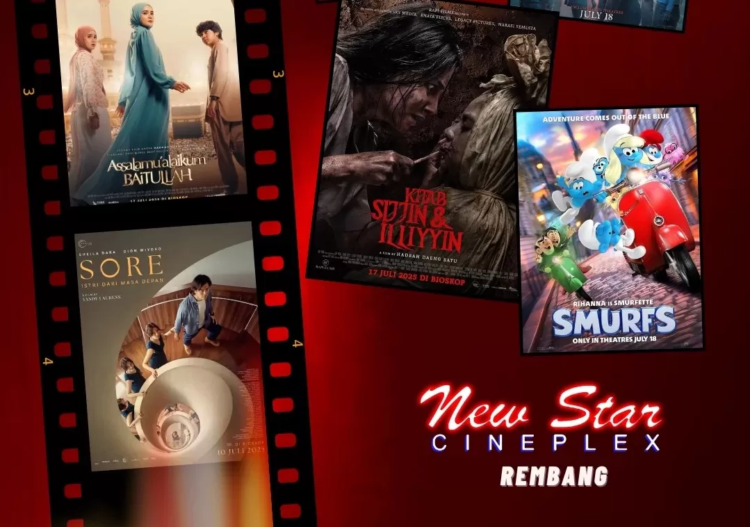 Simak jadwal tayang NSC Ultima Rembang hari Selasa, 22 Juli 2025. Pilihan film lengkap dari horor hingga animasi keluarga. Cek sekarang!