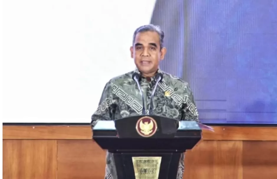 Potret Ketua MPR RI saat hadir dalam forum Sarasehan Kebangsaan Badan Pembinaan Ideologi Pancasila (BPIP). (Instagram/ahmadmuzani2)