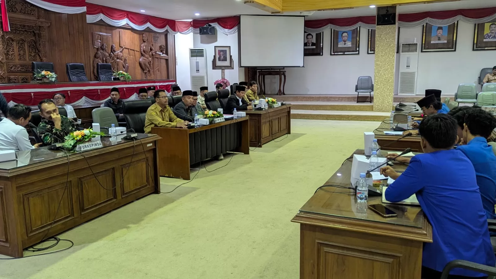 Mahasiswa PMII Rembang audiensi dengan Pemkab, bahas insentif pajak, PBB-P2, hingga transparansi pembangunan daerah.