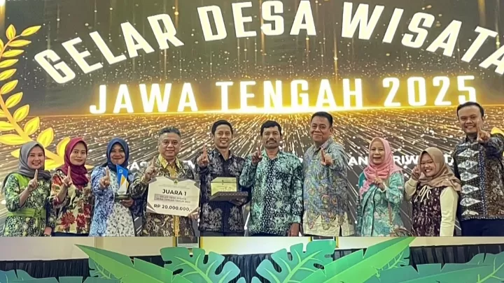 Desa Sendangsari Rembang juara 1 Desa Wisata Jawa Tengah 2025. Simak daftar pemenang dan pesona wisatanya.