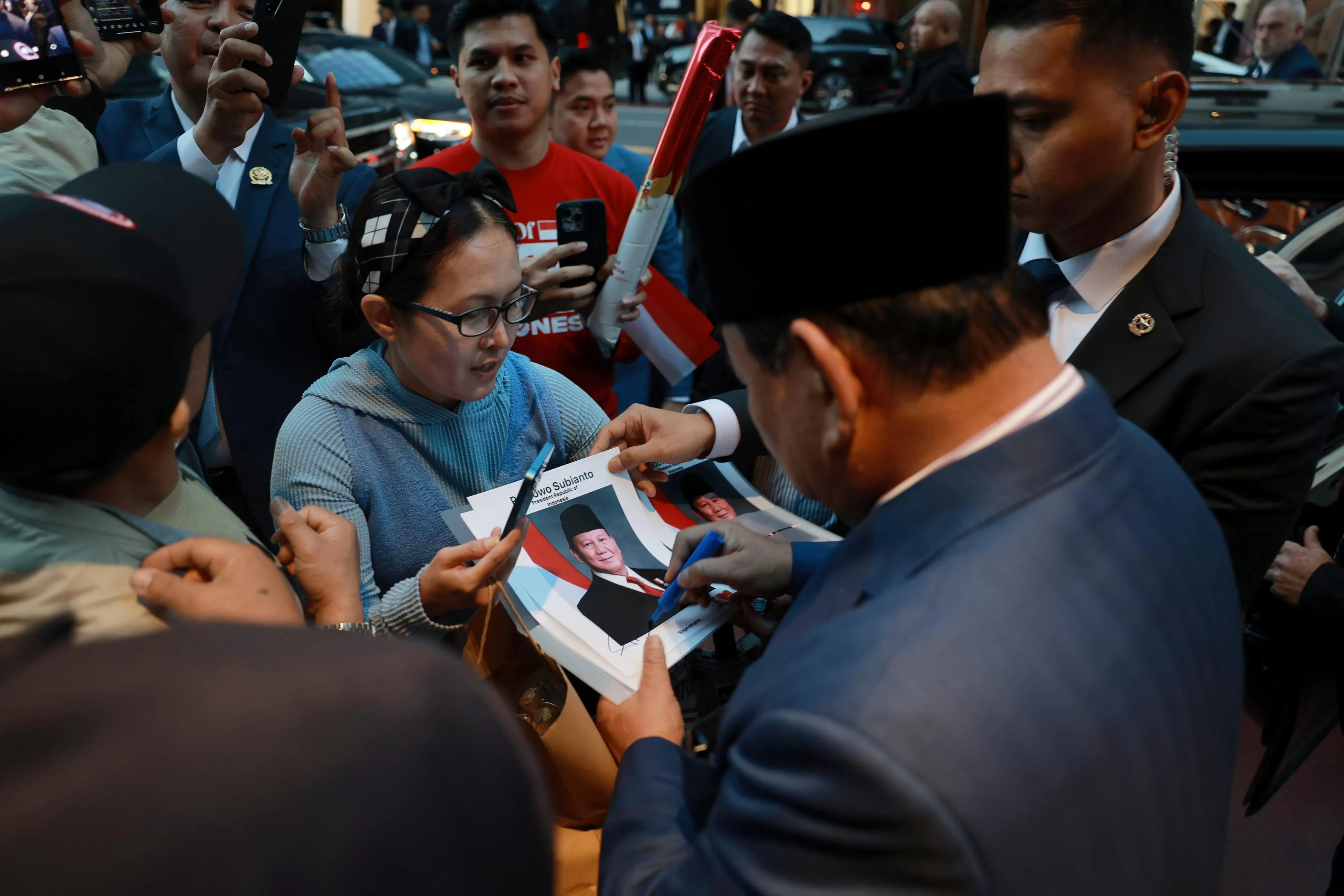 Presiden Prabowo tiba di New York menghadiri dan berpidato pada perhelatan Sidang Majelis Umum ke-80 Perserikatan Bangsa-Bangsa (PBB). 