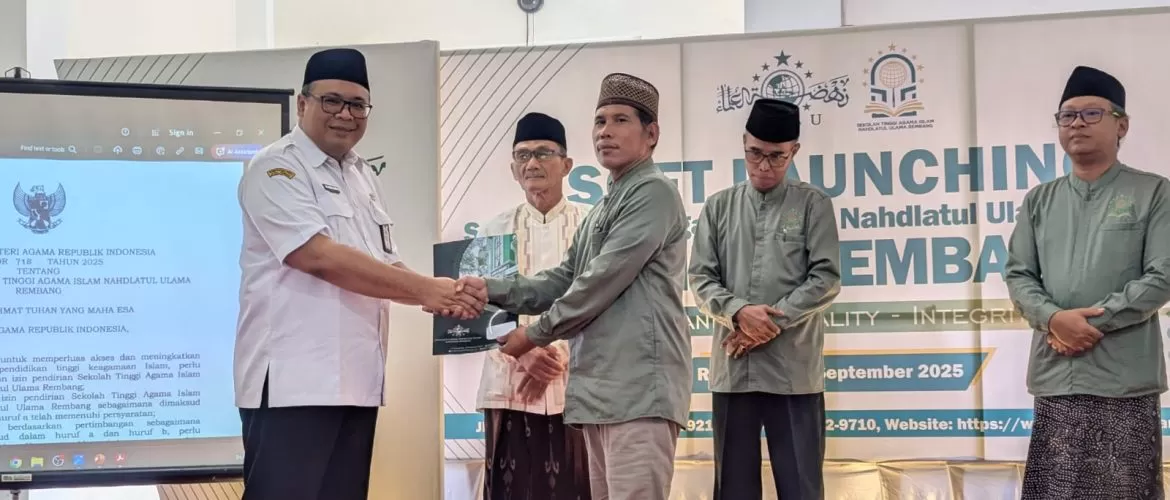 STAINU Rembang resmi buka 2025 dengan dua prodi unggulan, PIAUD dan KPI, relevan dengan kebutuhan pendidikan dan dakwah di Rembang.