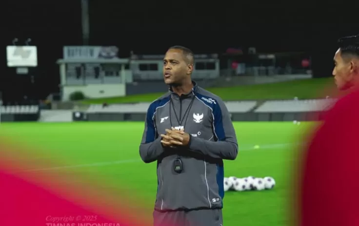 Patrick Kluivert telah melakoni delapan laga bersama timnas Indonesia. (Dok PSSI)