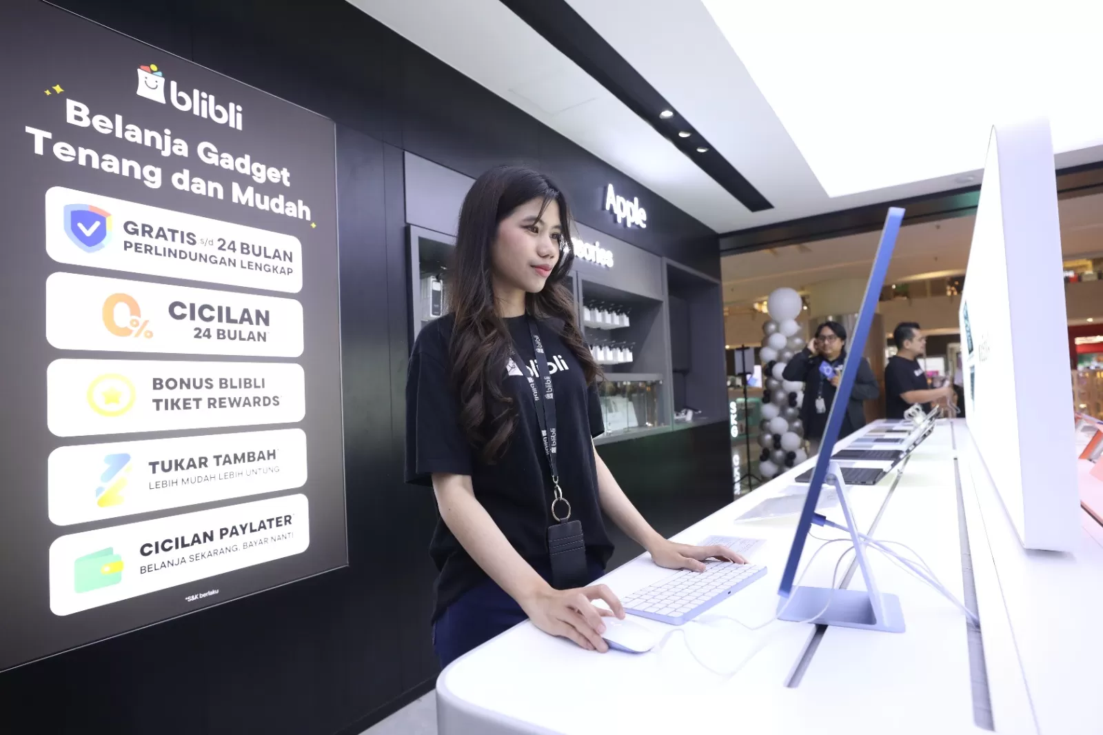 Blibli hadirkan The New Apple Shop di Central Park, bukti komitmen membangun ekosistem ritel premium dan Apple Store terbaik di Indonesia.