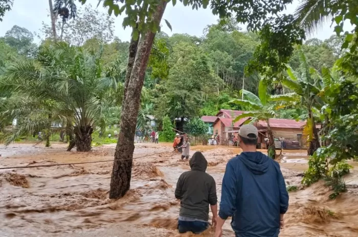 Tragedi banjir bandang di Sumatera picu desakan status bencana nasional usai timbulkan korban jiwa hingga kerusakan infrastruktur. (Dok. BNPB)
