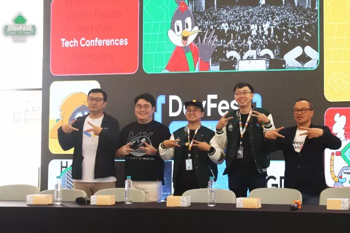 Google Developers Groups (GDG) Bandung menggelar acara DevFest Bandung 2025 di Universitas Kristen Maranatha. (Dok. GDG Bandung)