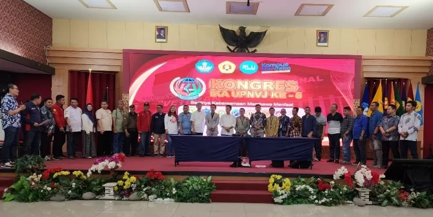 Kongres ke-5 IKA UPN &ldquo;Veteran&rdquo; Jakarta menetapkan Himawan sebagai ketua IKA UPNVJ periode 2024-2026 dan Bijak Fadhil ketua IKA UPNVJ periode 2026-2028. 