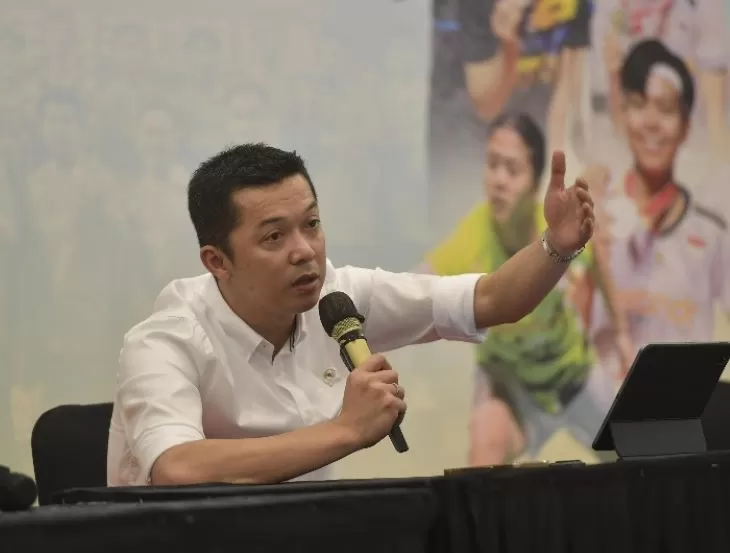 Taufik Hidayat, Wakil Ketua Umum PBSI  1 merespons video viral atlet peserta Sirnas remas shuttlecock (Kemenpora)