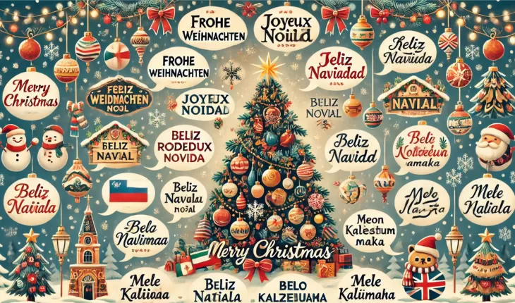 Ilustrasi ucapan selamat Hari Natal bagi umat Kristiani. (christmasenthusiasts)