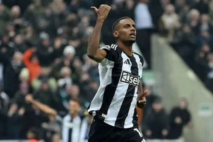 Alexander Isak tampil gemilang sepanjang desember 2024 bersama Newcastle United (Foto: instagram/@ alex_isak)