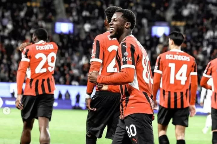 AC Milan berhasil meraih kemenangan 2-1 atas Juventus pada laga semifinal Supercoppa Italiana 2024 (Foto: instagram/@acmilan)