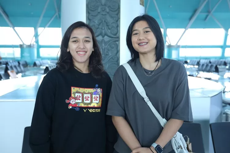 gGnda putri Febriana Dwipuji Kusuma dan Amallia Cahaya Pratiwi membidik start bagus di Malaysia Open 2025 (Foto: PBSI)