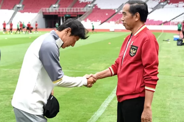 Jokowi ngaku sudah tahu pengganti Shin Tae-yong di kursi pelatih Timnas Indonesia (Foto: PSSI)