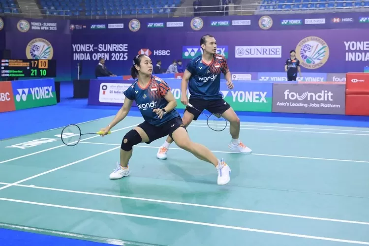 Kalah di babak 32 besar India Open 2025, Rinov dan Lisa sebut soal chemistry (Foto: PBSI)