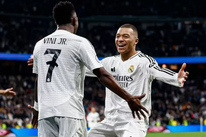 Real Madrid melaju ke babak 8 besar Copa del Rey 2024-2025 setelah menang 5-2 atas Celta Vigo (Foto: instagram/@realmadrid)