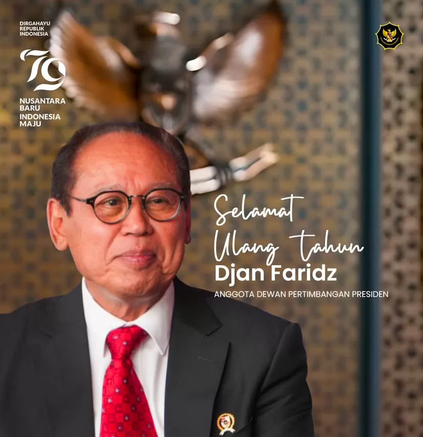 Eks Anggota Dewan Pertimbangan Presiden (Wantimpres) Presiden ke-7 RI Jokowi, Djan Faridz. (IG: Wantimpres)