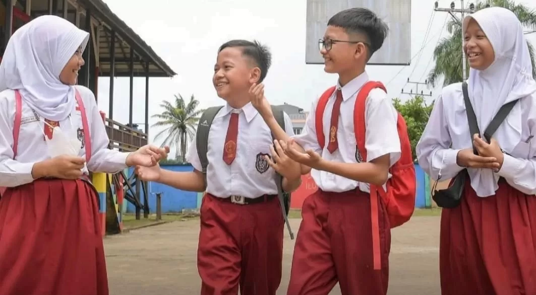 Ilustrasi sekolah swasta gratis di Jakarta  (Instagram.com/kemendikdasmen)