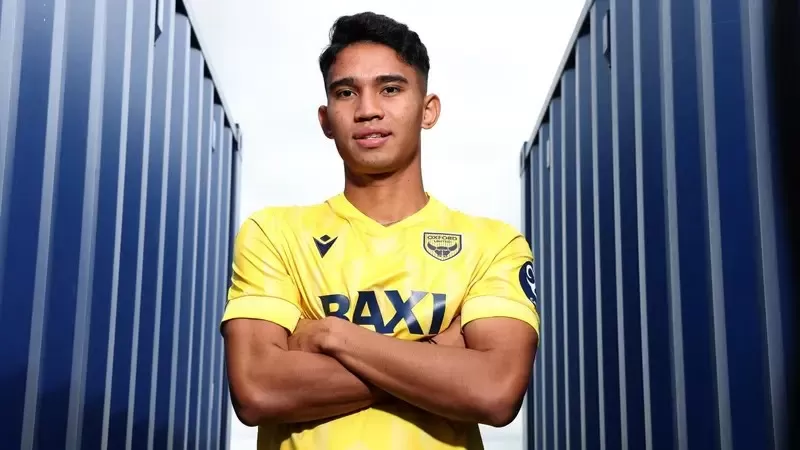 Marselino Ferdinan jadi korban perampokan di inggris, kaca mobil dipecah dan tas LV dicuri (Dok. Oxford United)