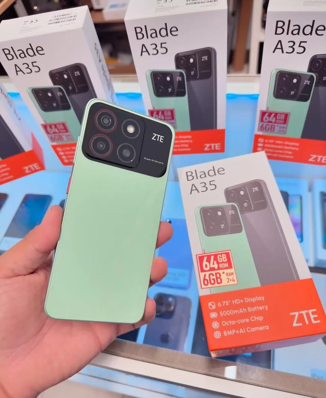 ZTE Blade A35 Rekomendasi Handphone Layar Lebar Terbaik (Instagram/gadgetdoctorrys)