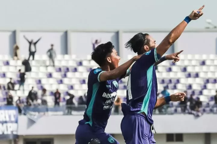 Persita Tangerang menang 1-0 atas Persik Kediri pada laga pekan ke-22 BRI Liga 1 2024-2025 (Foto: instagram/@persita.official)