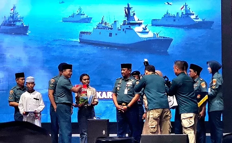 Tasyakuran HUT ke-3 Koarmada RI dan peringatan Isra Miraj (Dok: Istimewa untuk Konteks.co.id)