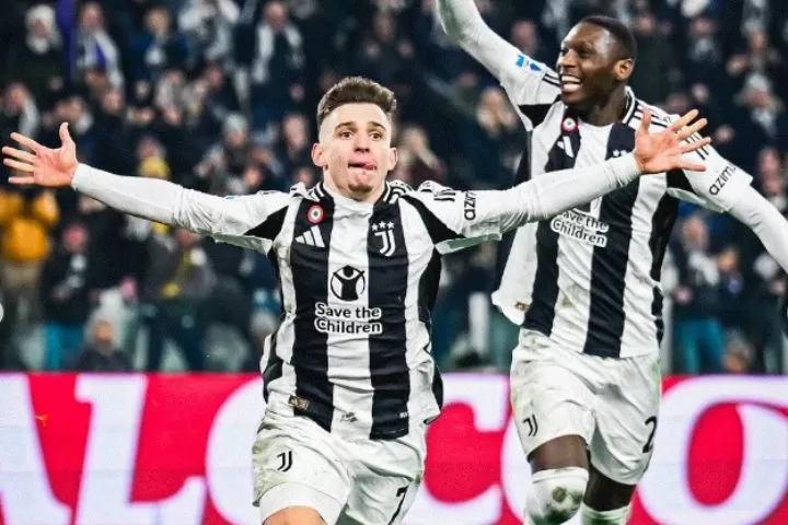 Juventus menang tipis 1-0 atas Inter Milan berkat gol Francisco Conceicao (Foto: instagram/@juventus)