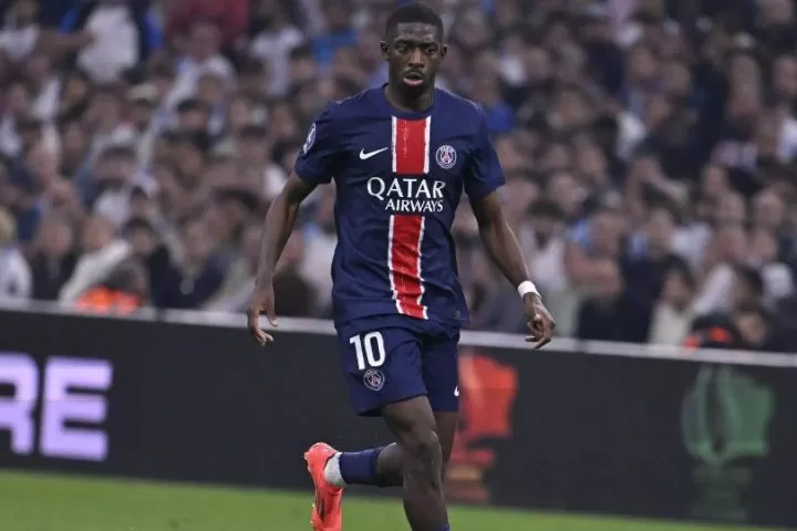 Ousmane Dembele kembali jadi andalan PSG saat menghadapi Brest (Foto: instagram/@psg)