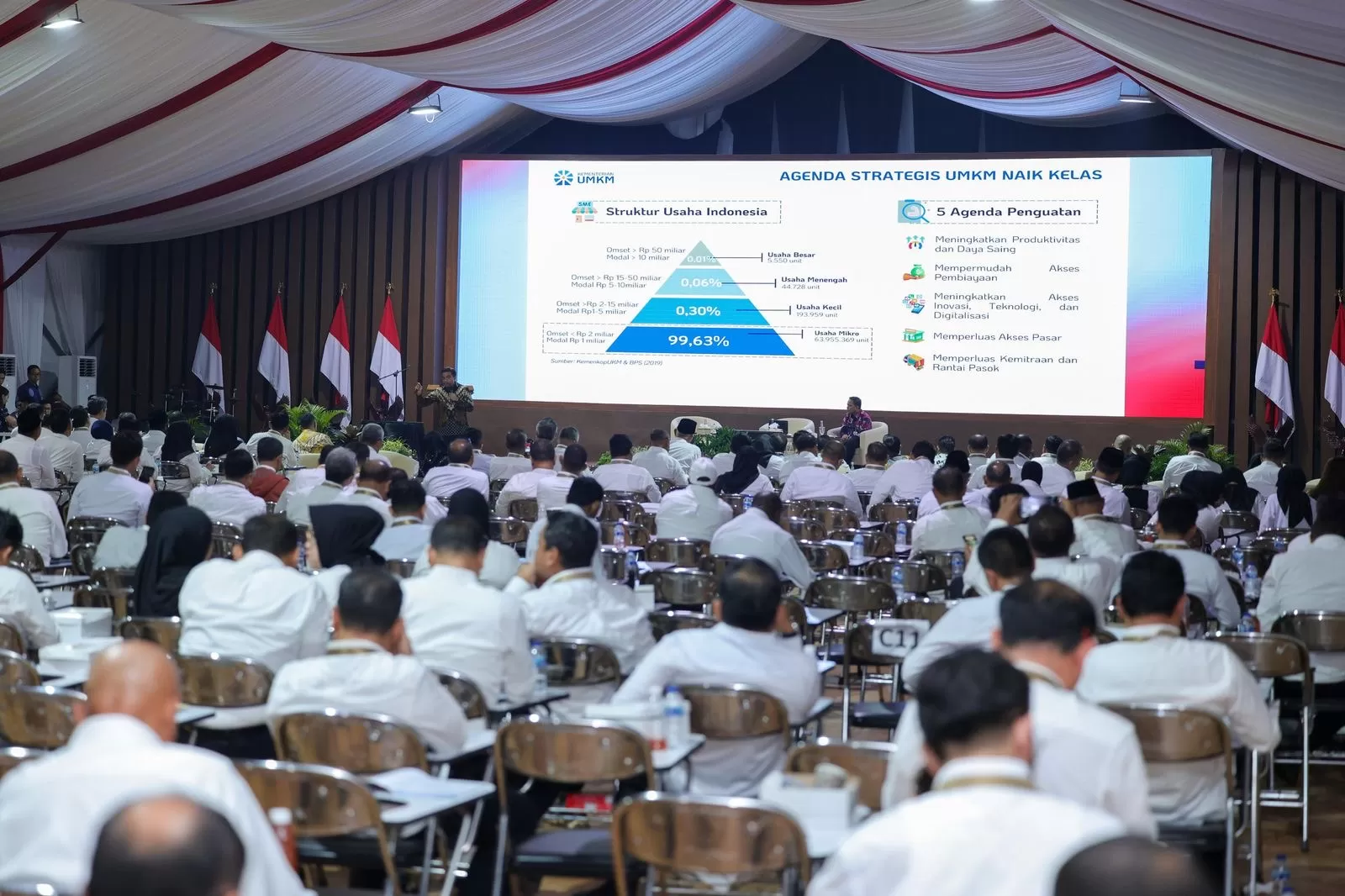 Retret Kepala Daerah Seluruh Indonesia di Magelang, Jawa Tengah, Rabu, 25 Februari 2025.